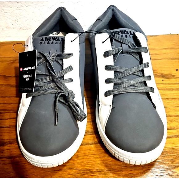 Air Walk Forever 21 US Men’s Size 13 Color Gray & White/ 00465530 - Picture 1 of 5